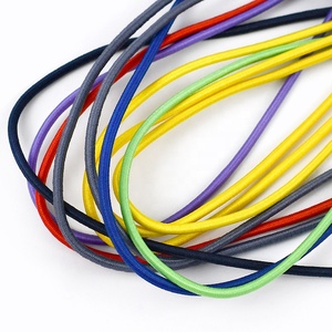 Deepeel KY585 2.5mm Garment Accessories High <strong>Elastic</strong> <strong>String</strong> Uneasy to Fade <strong>Polyester</strong> Latex Silk <strong>Round</strong> <strong>Elastic</strong> Rope - Product Image 5