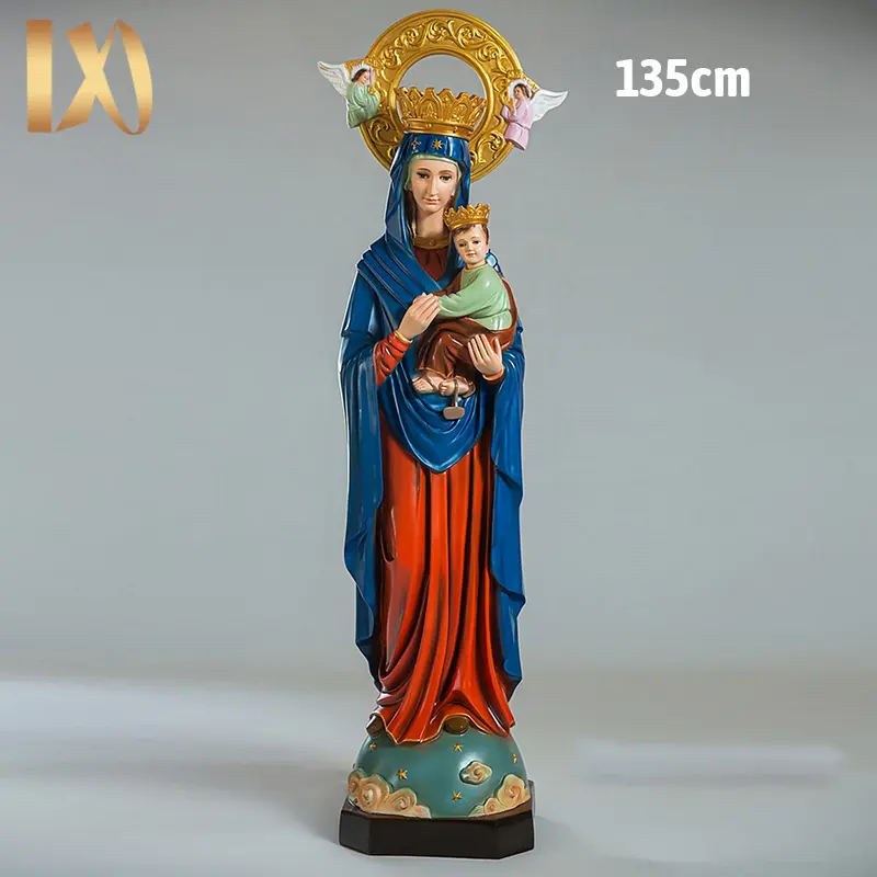 Arti ideali statua di san antonio di venezia in resina in resina stile europeo artigianato in resina religiosa in vendita