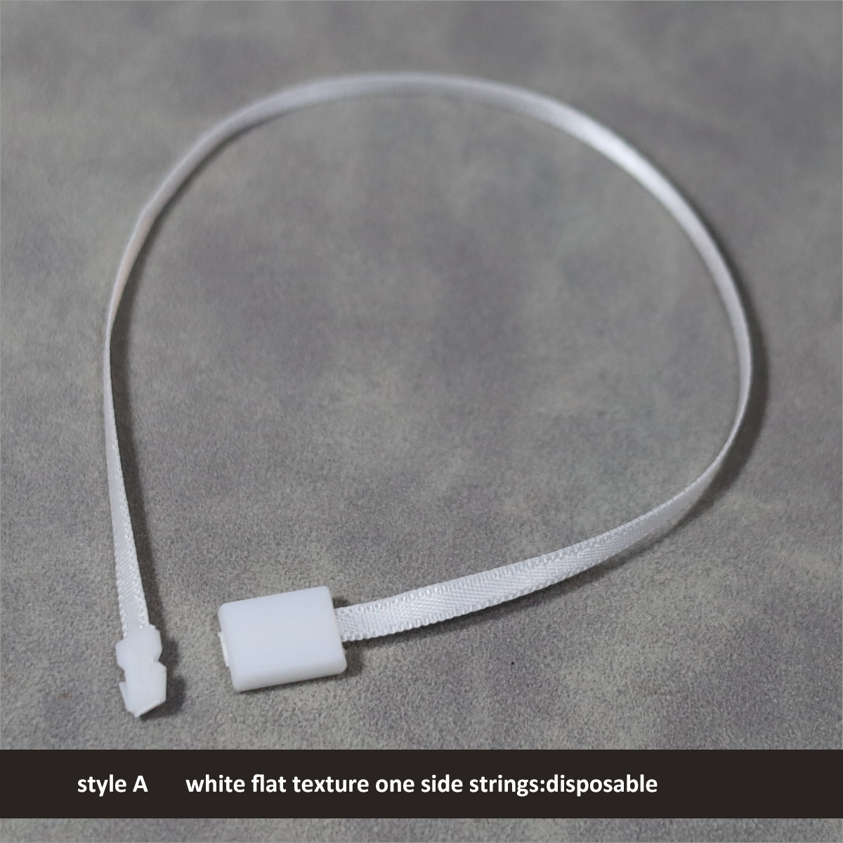 style A white one lock