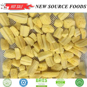 美味的热带甜冷冻水果，用于清爽的冰沙和甜点<span class=keywords><strong>IQF</strong></span>菠萝丁冷冻菠萝丁