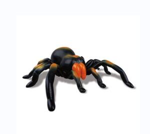 Robot elettrico a infrarossi radiocomandato peluche spaventoso ragno di halloween con luce a led robot insetto rc tricky prank scent toy