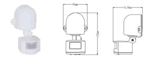 PDLUX PD-PIR137 Smart PIR sensore di movimento a infrarossi impermeabile sensore di posizione Controller luce a LED 220V - Product Image 4