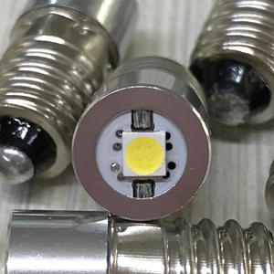 E10 ไฟฉาย LED ไฟฉายหลอดไฟ 1W 3V Epistar ชิปอลูมิเนียมหลอดไฟหัวหลอดไฟ - Product Image 5