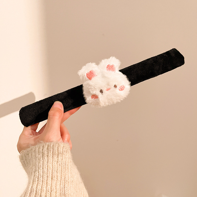 colorful Black Circle Little Rabbit Style
