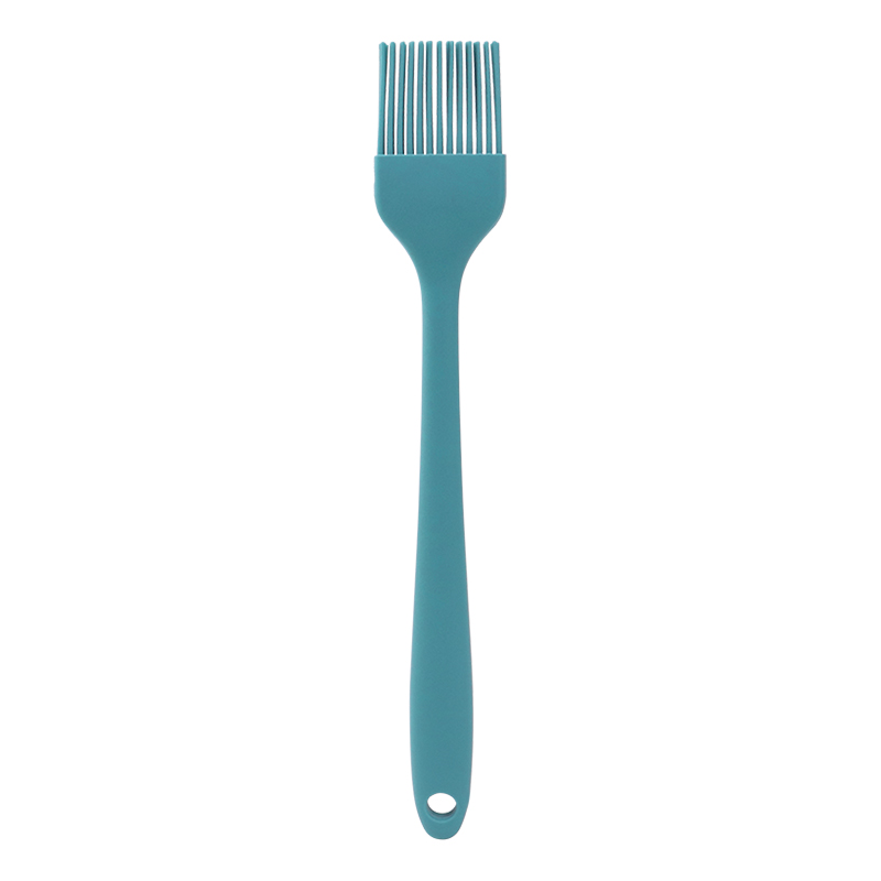 Pinceau à huile en silicone bleu