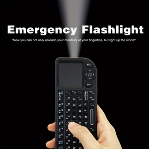 Factory Wholesale Wireless Mini <strong>Keyboard</strong> 7 Color Backlit <strong>Keyboard</strong> 2.4G Touchpad Handheld <strong>Keyboard</strong> for PC <strong>Android</strong> TV Box - Product Image 3