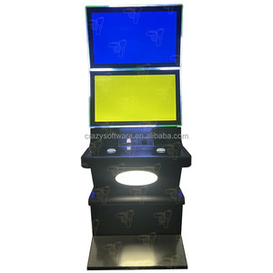 Garantía de calidad Triple Monitor de 27 pulgadas Gabinete de juego de habilidad Multi juego en un tablero Envío DDP - Product Image 5
