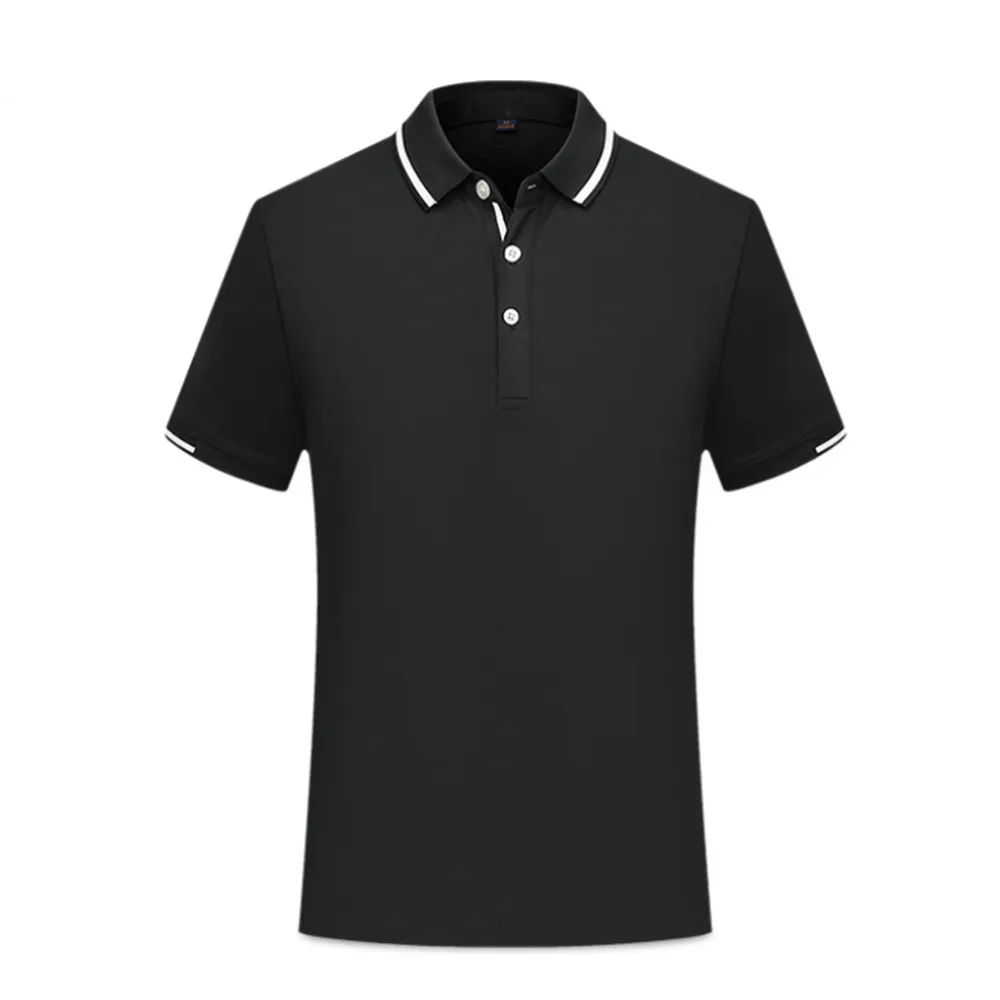 POLO 2024 Sommer Herren Arbeitskleidung Shirt Revers lässiges T-Shirt Kurzarm Polyester / Baumwolle Mode Stadt (24-35 Jahre alt)