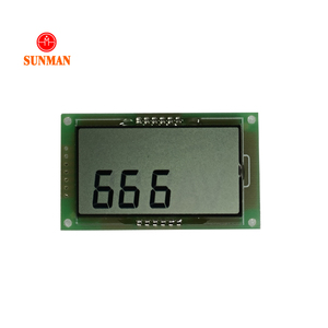 7 Segment LCD-Modul tn benutzer definierte monochrome Solarenergie Generator Beschilderung Batterie ladung Lades teuerung Bildschirm Anzeige LCD - Product Image 3