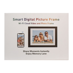 Marco de fotos digital programable con Wifi de 10,1 pulgadas, imagen y vídeo inteligentes personalizados con pantalla táctil Ips - Product Image 6