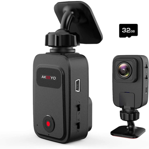 AKEEYO WDR Wifi 1080p 140 Gran grado y gran angular 1 canal Dash Cam Car Front Dvr Loop Recording - Product Image 1