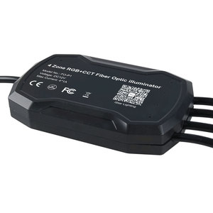 FO-P1 4 Zone RGB+CCT Fiber Optic Illuminator Multi-mode DC12V 4*1A RF/App Control Lighting <strong>Source</strong> for Ceiling DIY <strong>Light</strong> Projects - Product Image 4