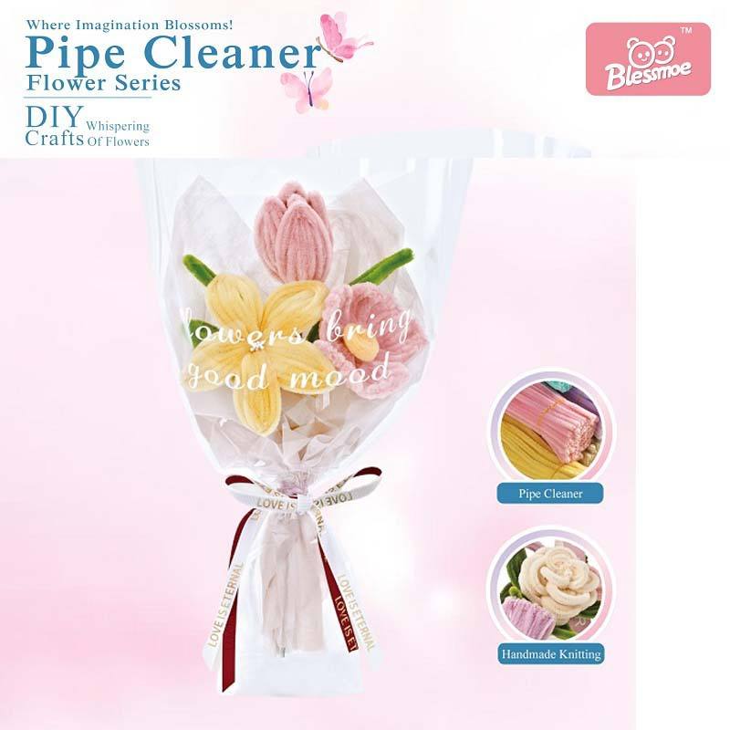 【A68】 Bouquet de bâtons Twister dans un sac OPP