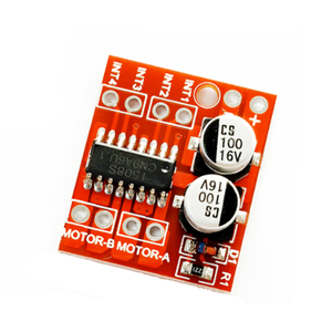 Modulo di azionamento del motore a corrente continua a 2 vie inversa e inversa velocità PWM Regula doppio H Bridge Stepper Motor Mini L298N - Product Image 4