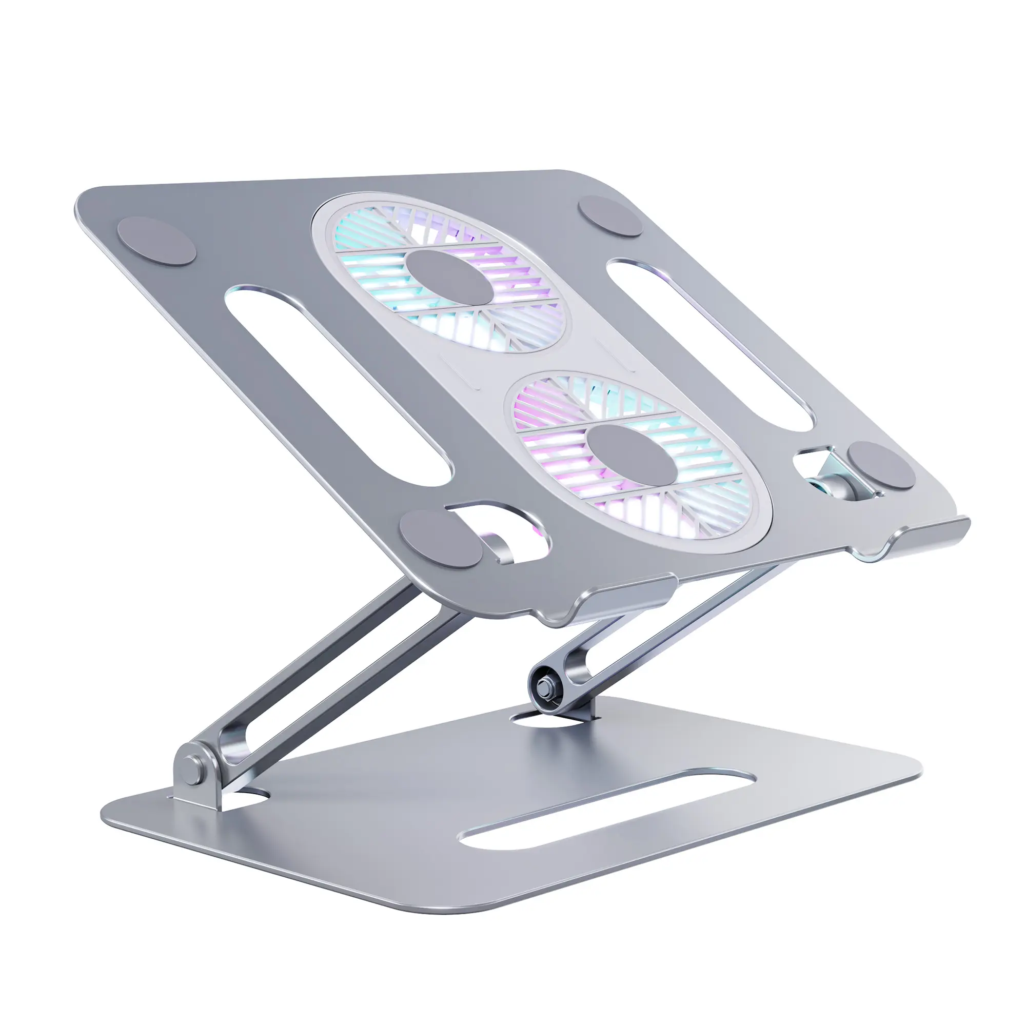 Sıcak satış ergonomik dizüstü bilgisayar ayaklık masası ayarlanabilir dizüstü standı katlanır masa Tablet standı alüminyum alaşımlı dizüstü soğutucusu