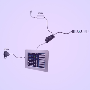 Новейшая система управления освещением с сенсорной панелью, контроллер Dmx 512, сценическое освещение, контроллер DMX master - Product Image 5