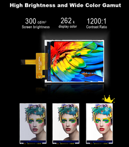 Polcd 2.8 inç COB LCD modülü 240*320 SPI seri 2.8 "10pin LCM paneli IPS ekran küçük TFT ekran - Product Image 2