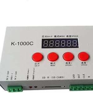 K-1000C Светодиодная лента светодиодная матрица String пикселей DC5-24V адресуемый программируемый контроллер с SD-картой - Product Image 1