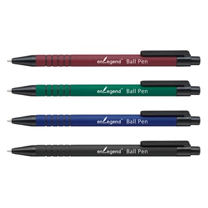 OEM橡胶圆珠笔，经典风格，带有私人标签，用于定制促销文具 - Product Image 1