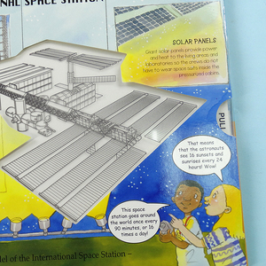 BSCI โรงงานที่กำหนดเองทำเด็กเครื่องบิน,รถโครงกระดูกหนังสือการเรียนรู้ - Product Image 5