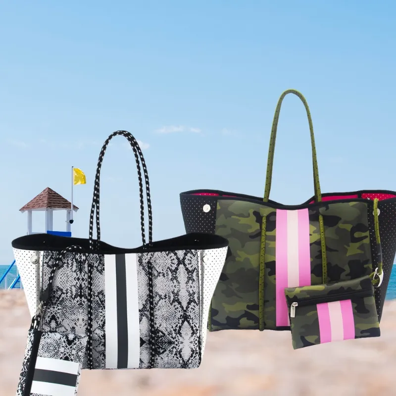 Tivkk Trending Producten Designer Dames Draagtassen Strand Grote Neopreen Draagtassen Dames Handtassen