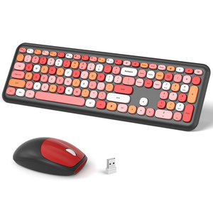 MOFii Nuevo Combo de Ratón y Teclado Inalámbrico 2,4G con Tecla de Inyección Colorida Mixta - Product Image 3