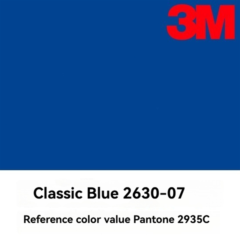 Vinyle auto-adhésif 3M Classic bleu 1030-07