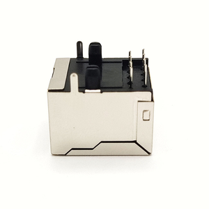 1 cổng PoE + <span class=keywords><strong>Ethernet</strong></span> RJ45 kết nối 10g 5g 10pin Cat5 Cat6 ABS Modular Jack 8P8C với 10pin nữ kết nối cho <span class=keywords><strong>PCB</strong></span> - Product Image 6