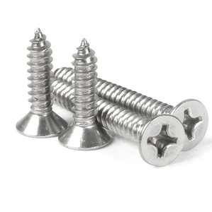 <strong>M1</strong>.2 M.<strong>7</strong> M2 M2.2 M2.6 M3 M3.5 M4 M4.2 M5 M6 M8 304 Stainless Steel Self-Tapping Phillips Flat Head Wood <strong>Screws</strong> ANSI Metric - Product Image 4