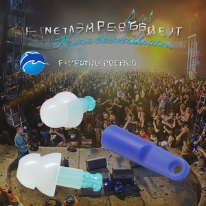 السدادات الشعبية المخفضة الضارة للحفلات الموسيقية سدادات الأذن من السيليكون لحماية السمع سدادات الأذن من السيليكون للموسيقى - Product Image 5