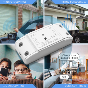 Tuya Garagentor öffner Wifi RF-Schalter Drahtloser Sensor 433MHz Fernbedienung Arbeiten Sie mit Google Home Alexa Voice Control - Product Image 4