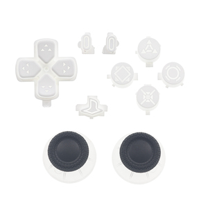 Üretici dayanıklı RGB eylem çapraz işık düğmesi PS5 denetleyicisi için Set tamir Moded parçaları LED düğmeler oyun aksesuarları - Product Image 4