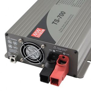 Mean Well-inversor de energía Solar de onda sinusoidal pura, transformador de entrada de 24V, salida de 700W, 230V, TS-700-224B - Product Image 3