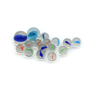 Wholesale Cheap Transparent 16mm 25mm China Glass <strong>Marbles</strong> - Product Image 5