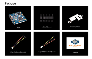 <strong>RunCam</strong> Mini <strong>FPV</strong> DVR Module Remote Control Lossless Video Output VTX 20mm*20mm Holes for <strong>FPV</strong> Racing Drone Accessories - Product Image 6