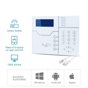 Fokus Drahtloses Sicherheits system TCP IP GSM 4G Alarm Host 433MHz 868MHz Kunden spezifisches Zubehör für das Home Security Protection System - Product Image 4