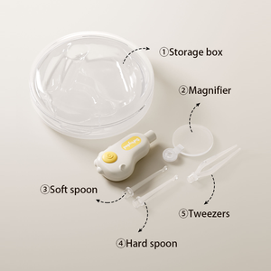 Baby Ear Cleaner Ferramenta de Remoção de Cera Lanterna Earpick Colher Plástico Seguro Sliver Iluminado Gracey Cureta Brilhante orelha pick - Product Image 3