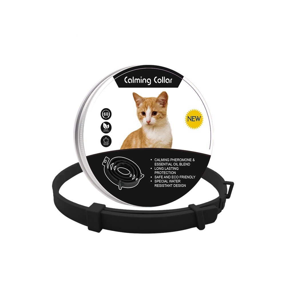 Collier noir, en conserve, 38 cm Calming Cats
