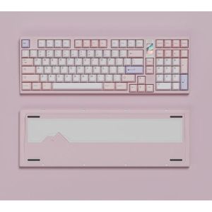 Teclado inalámbrico QK100 RGB 100 teclas Pantalla LCD Marco de aluminio CNC Tipo C Carga rápida - Product Image 3