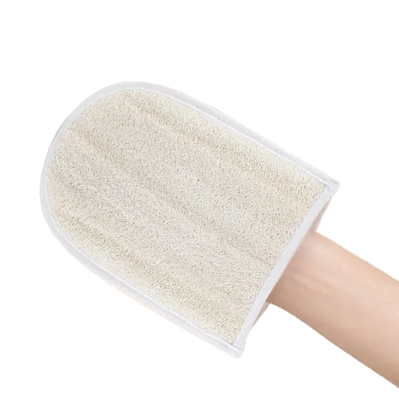 Luffa Bouche Plate Bain Peau Propre Produits de bain exfoliants Peau naturellement propre Fournitures pour hôtels