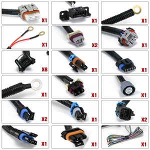 LS Swap Standalone Wiring Harness Stand Alone Harness for 97-04 LS1 DBW 4L60E <strong>Trans</strong> (Drive-By-Wire) PQY-FIC31 - Product Image 3