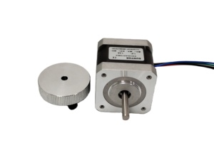 Geräuschlos 1.3A Mini Stepper 1.8 Grad Hybrid Nema 17 Schrittmotor mit Rad für CNC-Maschine - Product Image 2
