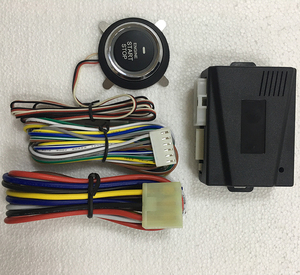 Sistema antirrobo de arranque automático para coche, alarma, botón de arranque, bloqueo RFID, interruptor de encendido, sistema de entrada sin llave - Product Image 2