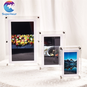 Superlieur, función de reloj de alta calidad, compatible con pantalla LCD IPS de 7 pulgadas, pantalla Digital acrílica, marco de foto y vídeo - Product Image 5