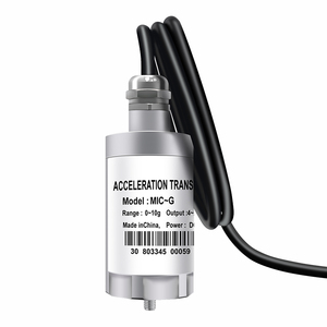 Interfaccia analogica industriale 20mv 30mv 50mv accelerometro ad ultrasuoni sensore di vibrazione 4-20mA DC24V cablaggio remoto segnale 0-20 mm/s