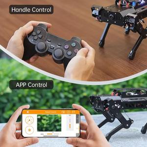 Робот-квадрупед ROS, собака-робот PuppyPi bionic с 4 ногами, интеллектуальное программирование, ии, визуальное распознавание, Raspberry Pi 4B/4G - Product Image 5