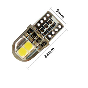 Mükemmel LED ucuz LED T10 COB 4SMD silikon su geçirmez DC12V 194 Car araba yan işaretleyici ampuller fabrika - Product Image 4