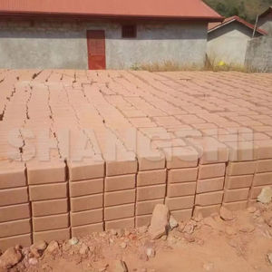 Manual Red <strong>Clay</strong> Mud Brick Cutter Hollow Solid <strong>Extruder</strong> <strong>Block</strong> Soil Earth Ecological Mold Brick Making Machine in Ethiopia - Product Image 3