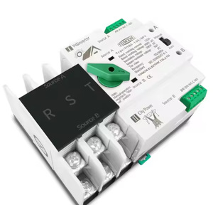 TOMZN TOQ5-125PV/3 ATS güneş ve invertör için çift güç otomatik Transfer anahtarı 50/60HZ 3 P 3 fazlı Din ray 63A 100A 125A - Product Image 3