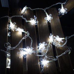 Guirnalda de luces LED navideñas para decoración del hogar, guirnalda decorativa para jardín, fiesta, cortina - Product Image 1